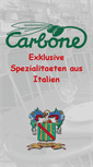 Mobile Screenshot of carbone.ch